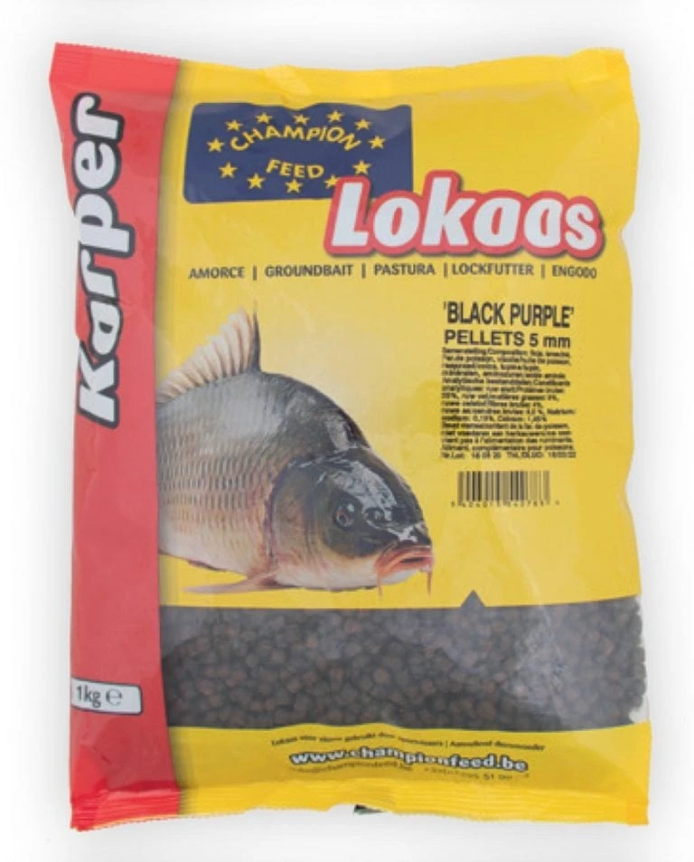 Black Purple Pellets 1kg 4 Black Purple Pellets 1kg - Afbeelding 2
