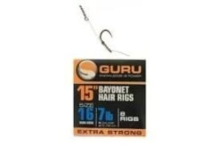 Guru 15” Bayonet Hair Rigs -Visproducten Winkel guru 15 bayonet hair rigs 2