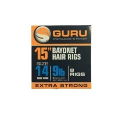 Guru 15” Bayonet Hair Rigs -Visproducten Winkel guru 15 bayonet hair rigs 3