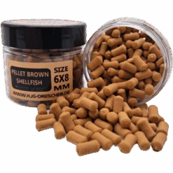 HJG Drescher Dumbell Wafter Pellet Brown Shelfish -Visproducten Winkel hjg drescher dumbell wafter pellet brown shelfish 1