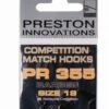 355 Competition Match Hooks Barbed -Visproducten Winkel preston innovations 355 competition match hooks ba