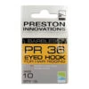 PR36 Eyed Hook For Hair Rigging Barbless -Visproducten Winkel preston innovations pr36 eyed hook for hair riggin