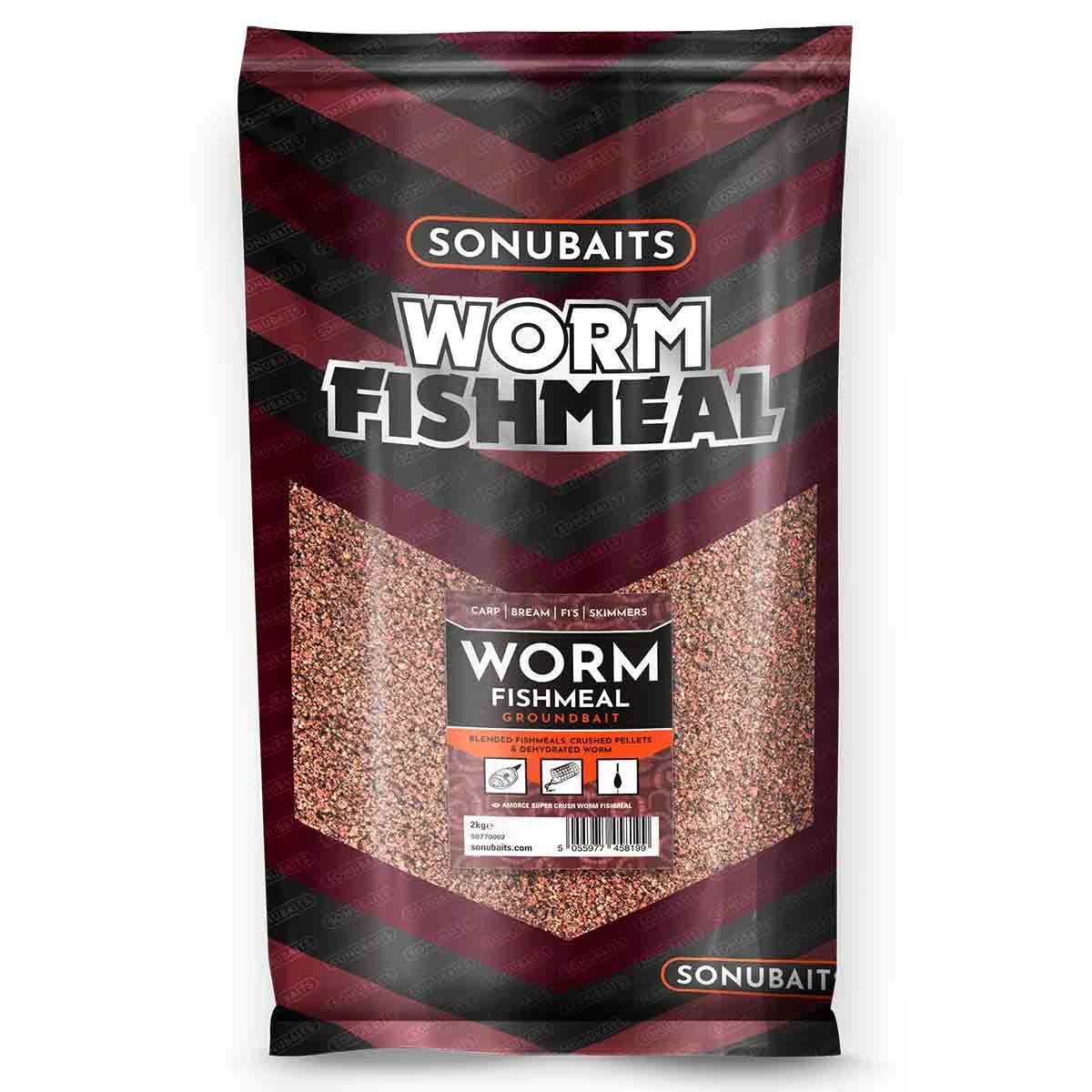 Sonubaits Worm Fishmeal Groundbait 3 Sonubaits Worm Fishmeal Groundbait